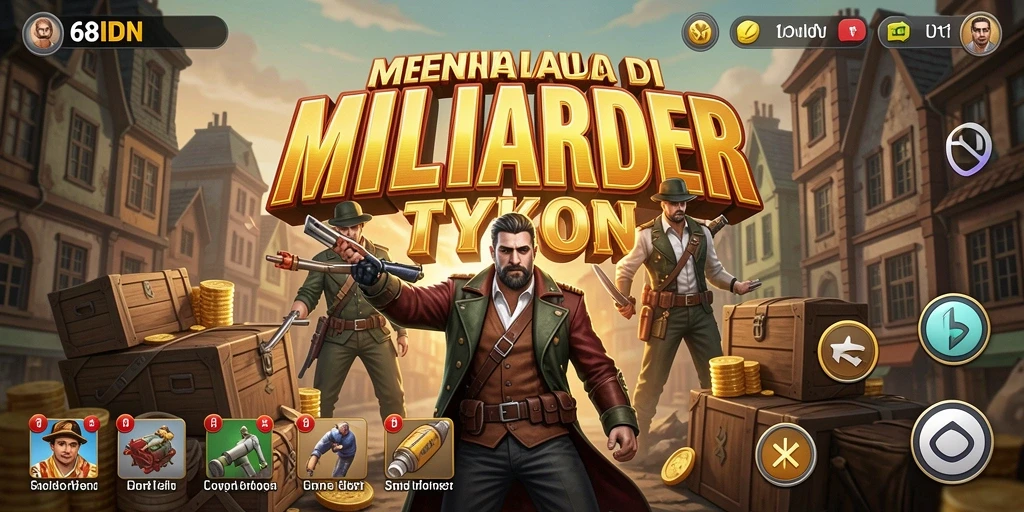 Tangkapan layar menampilkan gameplay Tycoon yang menarik dan interaktif.