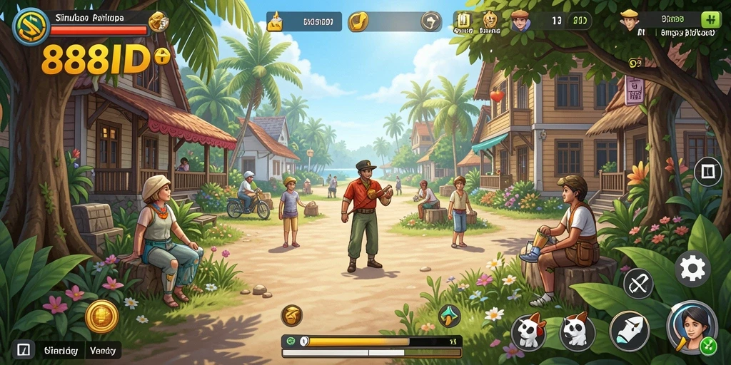 Tampilan gameplay 88ID yang menarik dan interaktif.