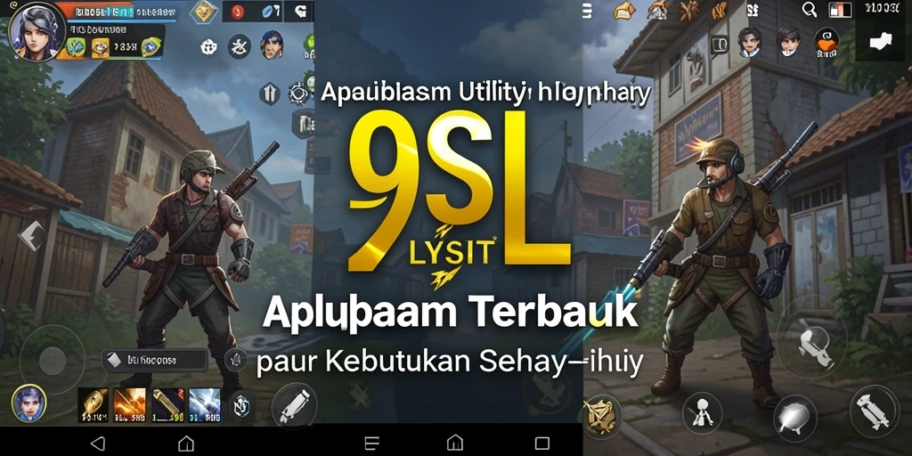 Screenshot menunjukkan antarmuka 9SL yang sederhana dan menarik.