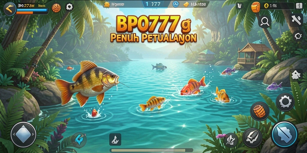 Tangkapan ikan yang menakjubkan dalam game BPO777.