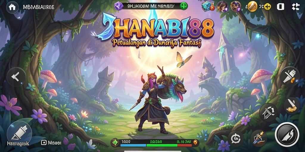 Tampilan gameplay HANABI88 yang seru dan menantang.