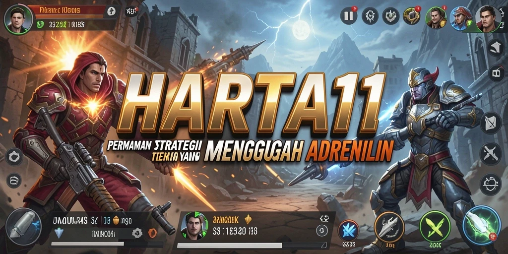 Tampilan gameplay HARTA11 yang seru dan menegangkan.