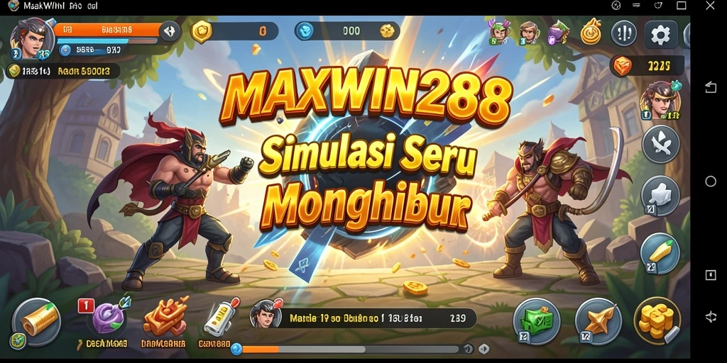 Tampilan gameplay menarik dari MAXWIN288 yang memukau.
