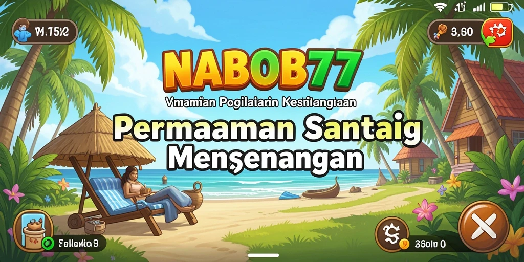 Screenshot gameplay NABOB77 menampilkan aksi santai dan seru.