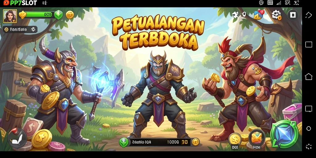 Tampilan menarik dari gameplay PP7SLOT yang penuh petualangan.