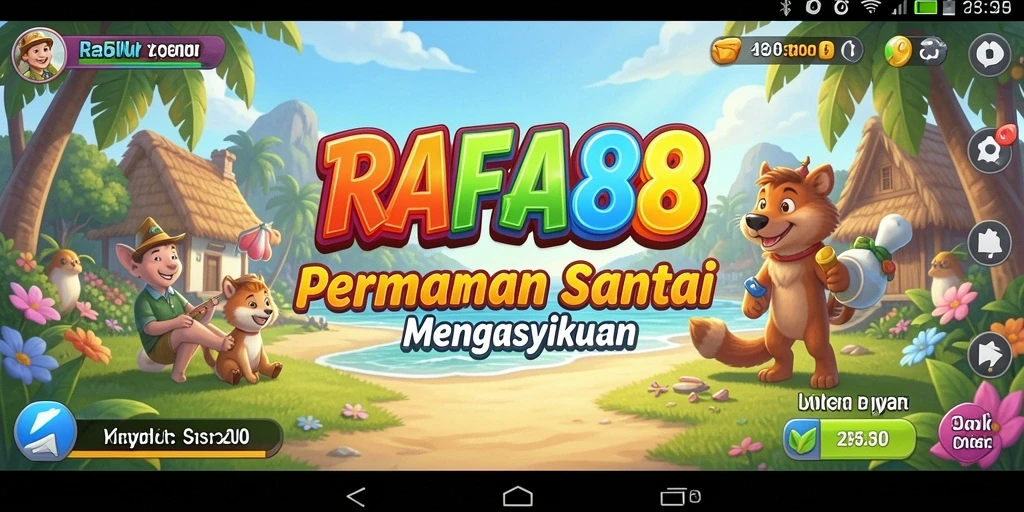 Screenshot RAFA88 menampilkan grafis menarik dan gameplay seru.