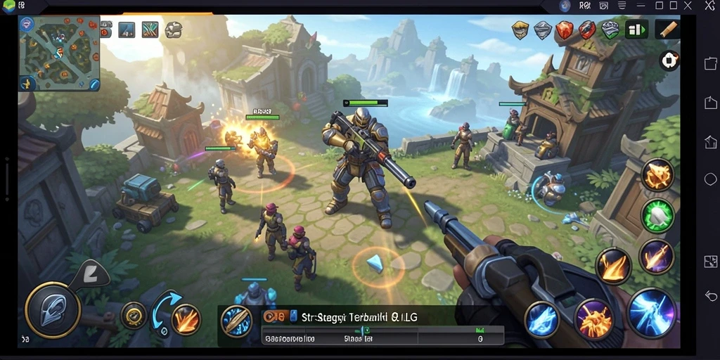 Tampilan gameplay menarik dari RK88 yang penuh strategi.