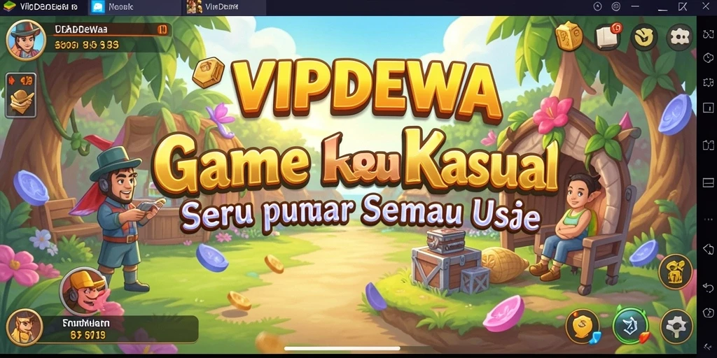 Tampilan gameplay <strong>VIPDEWA</strong> yang seru dan mengasyikkan.